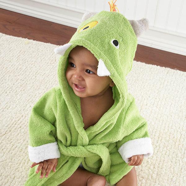 Cartoon Cute Animal Bathrobes Baby Hooded
